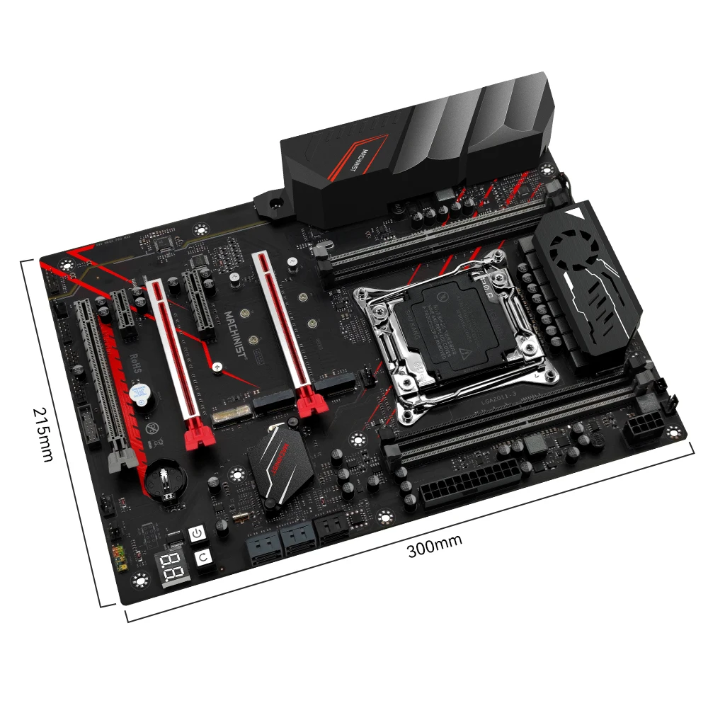 MACHINIST MR9A PRO MAX X99 Com - X99 Dual Cpu Motherboard Combo recensione e prezzo
