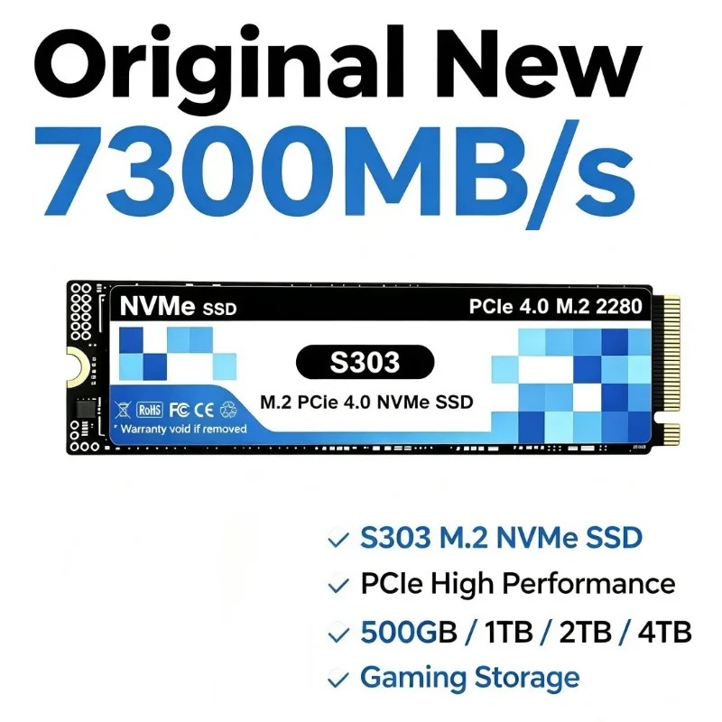 SSD interno S303 M.2 NVMe, dis - M.2 Nvme 4Tb Pcie 4.0 Ssd recensione e prezzo