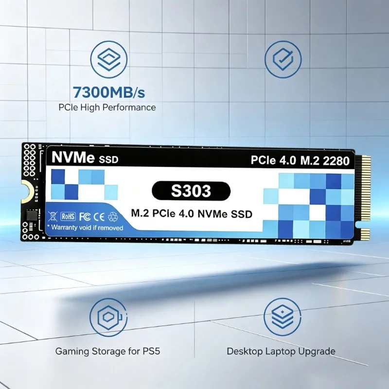 SSD interno S303 M.2 NVMe, dis - M.2 Nvme 4Tb Pcie 4.0 Ssd recensione e prezzo