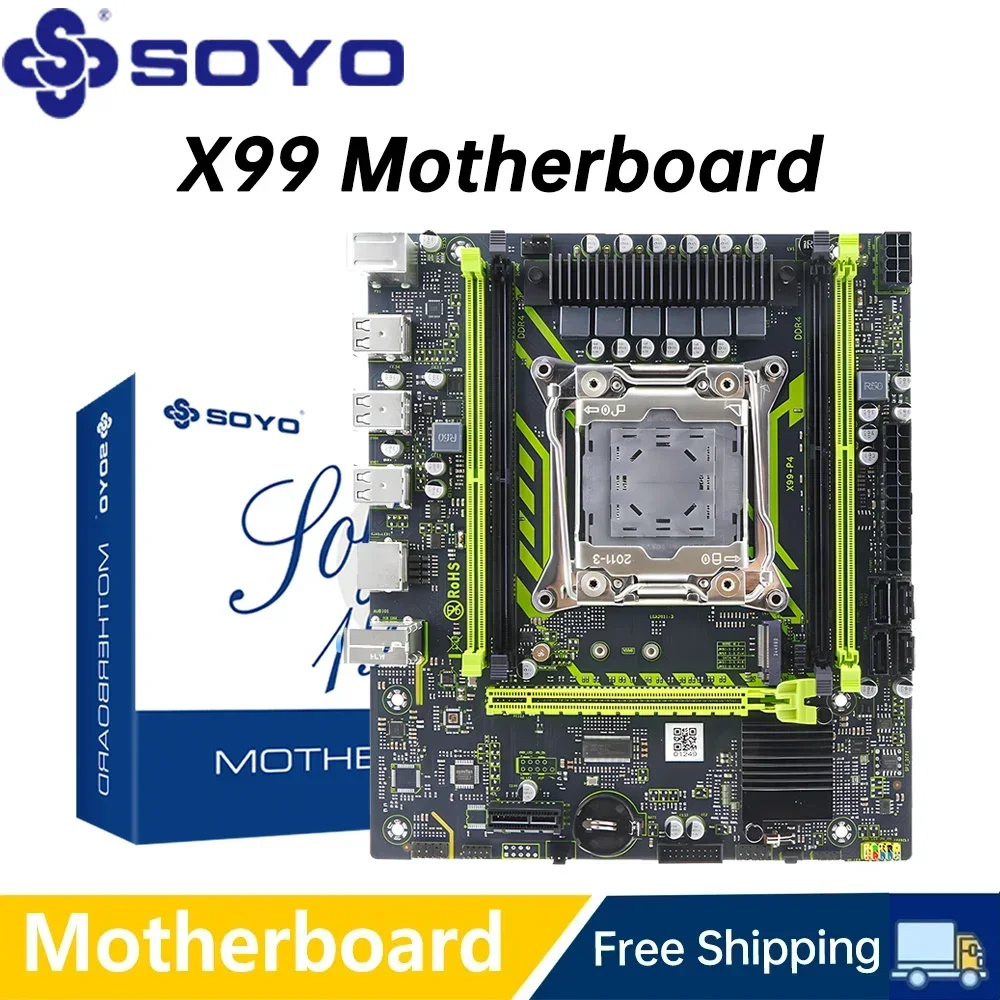 Scheda madre da gioco SOYO X99 - X99 Dual Cpu Motherboard Combo recensione e prezzo
